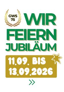 75-jähriges Jubiläum von GWS am Lindenberg vom 11. - 13.09.2026