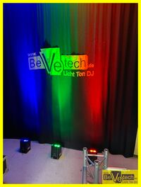 Vermietung von 21 Akku LED Floorspots
